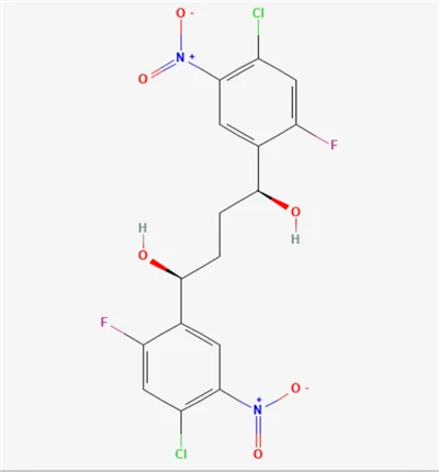 (1s, 4s) -1,4-Bis (4-Chlor-2-Fluor-5-Nitrophenyl) Butan - 1, 4-Diol (CAS: 1292836-20-4)