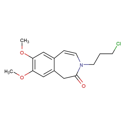 7,8-DiMethoxy-3-(3-chlorpropyl)-1,3-dihydro-2H-3-benzazepin-2- eins